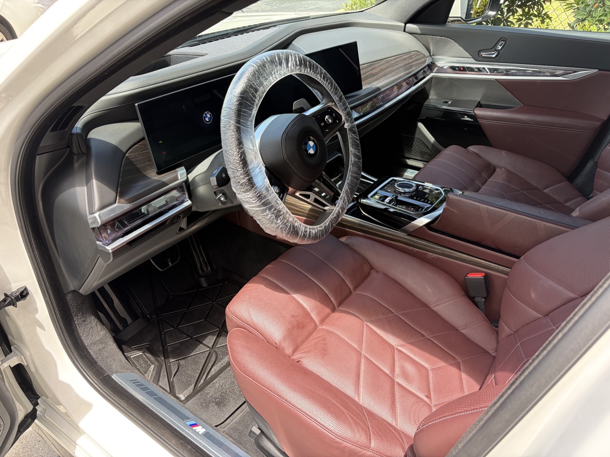 BMW interior detailing Doral